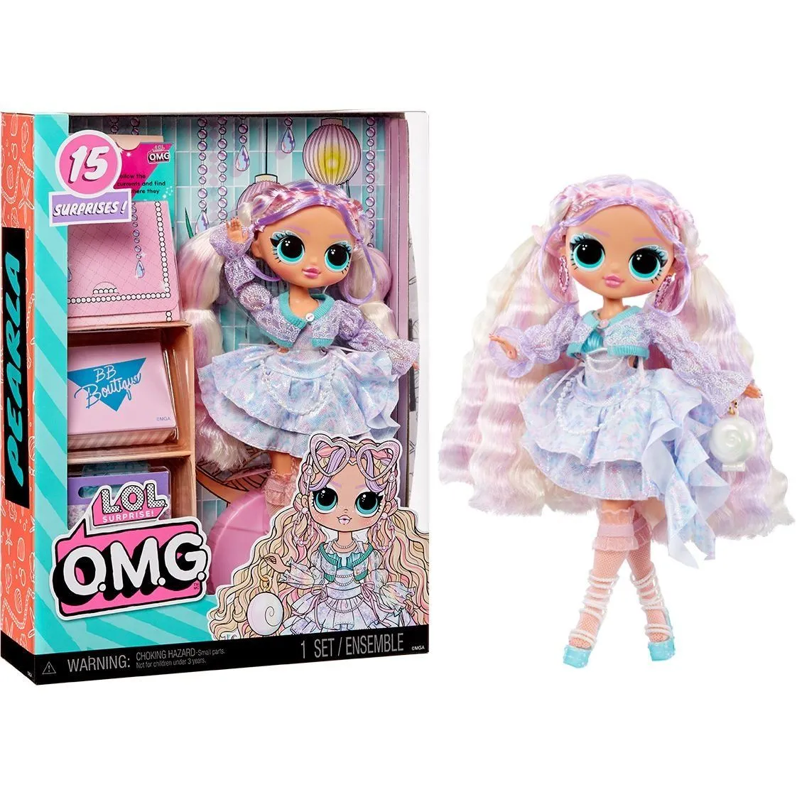 Лялька L.O.L. SURPRISE! серії &quot;O.M.G.&quot; S8  ПЕРЛИНКА (з аксесуарами)