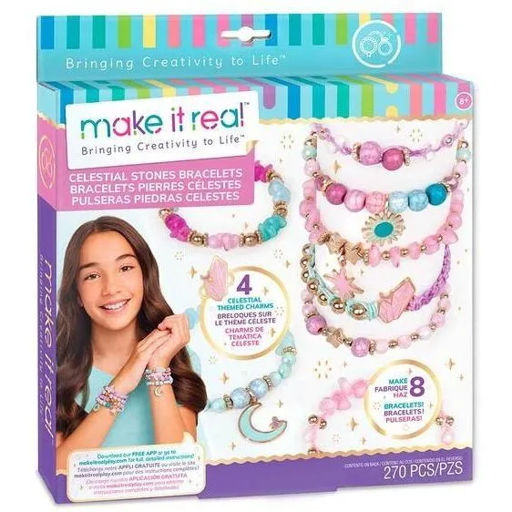 Make it Real: Набір для створення шарм-браслетів [Небесні каменціk