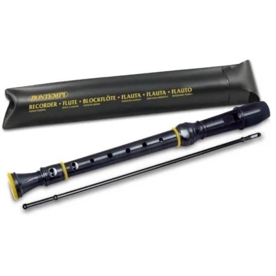 Блокфлейта з німецькою системою аплікатури Чорна