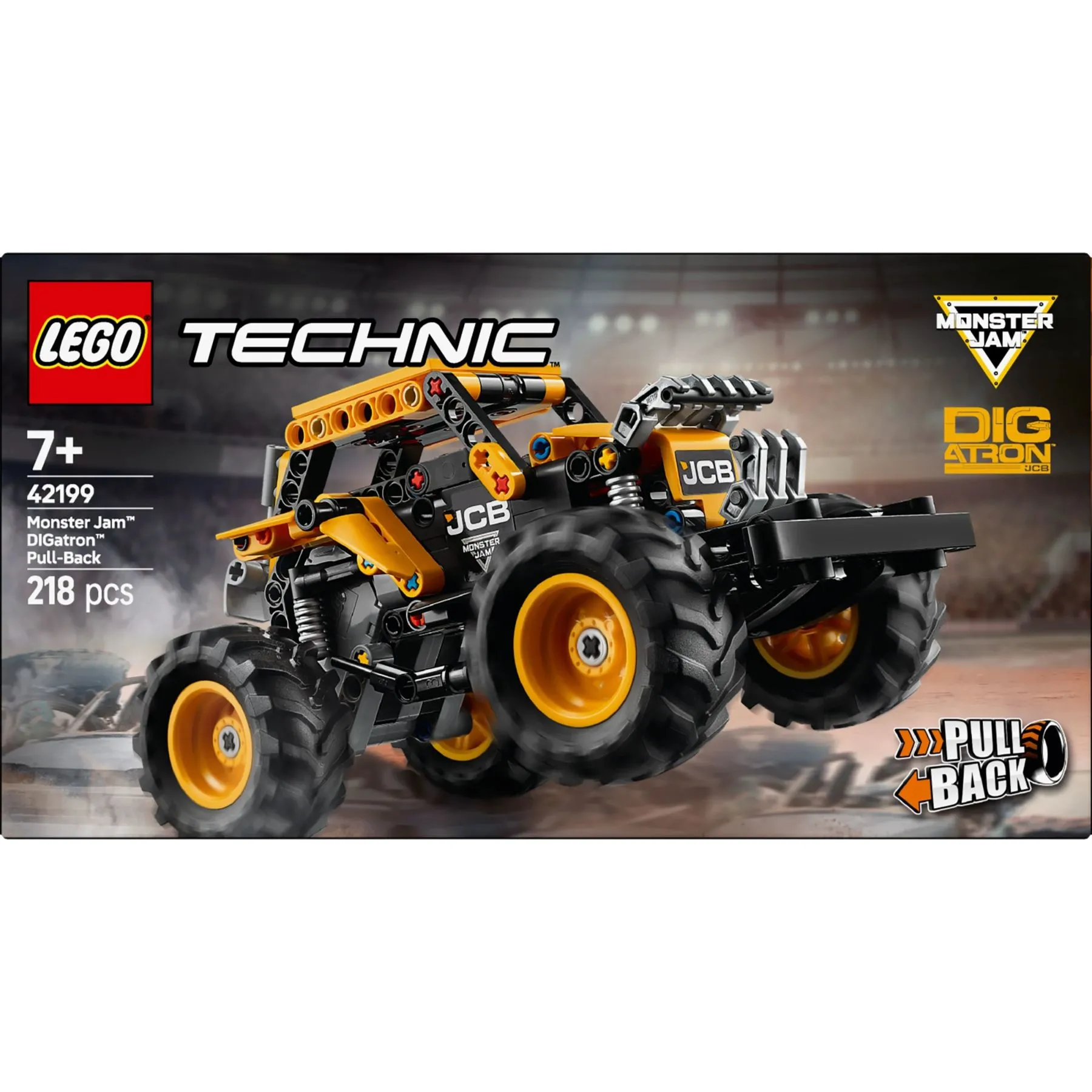 Конструктор Monster Jam DIGatron з інерційним двигуном LEGO TECHNIC