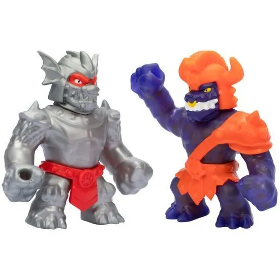 Герої Гуджитсу. Іграшки, що розтягуються Блейзагон та Коруптагон (Стретч Страйкерс). ТМ &quot;GooJitZu&quot;