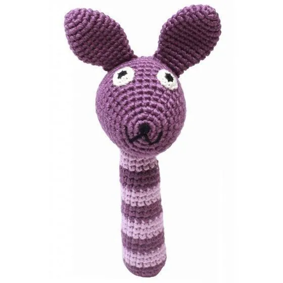 Погремушка &quot;Миссим Кролик&quot; (фиолетовый)