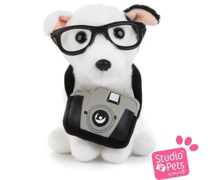 М&#039;яка іграшка 16 см - бультер&#039;єр Чарлі Studio Pets у валізі