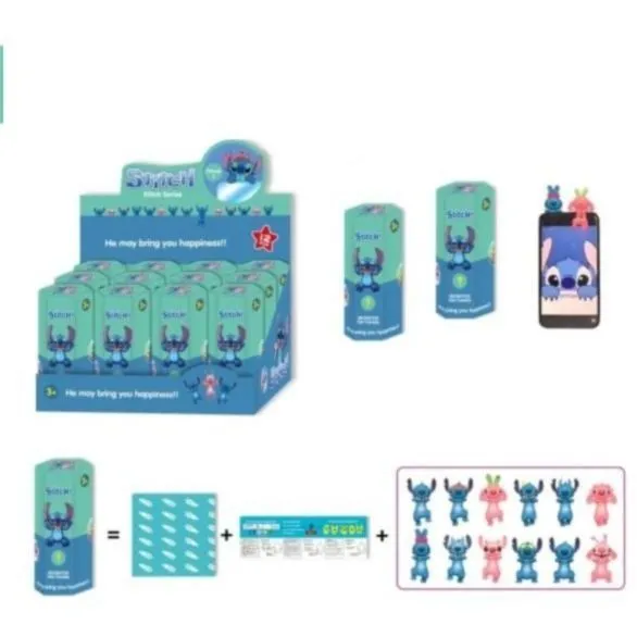 Фігурка забавний Стіч, для кріплення