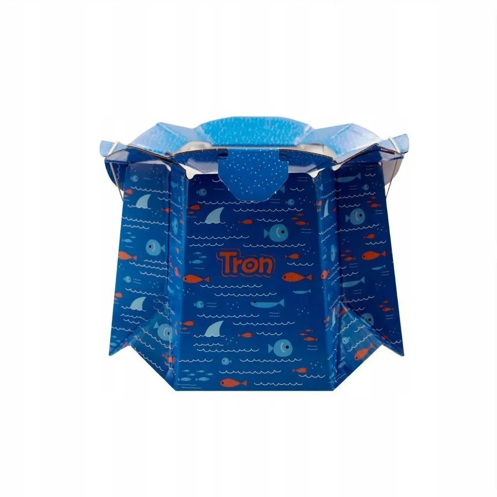 Горщик одноразовий для дітей  ТМ &quot;TRON&quot; GRY (Риби)