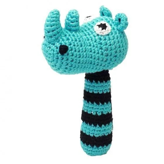 Погремушка &quot;Сэр Рино&quot; (бирюзовый)