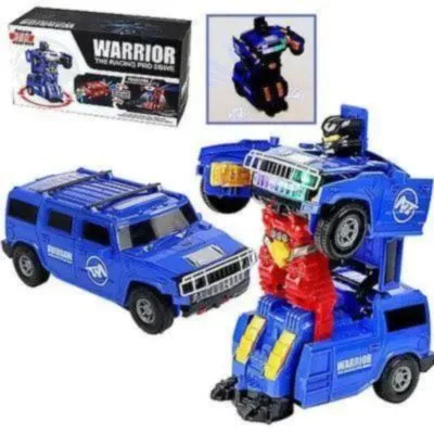 Іграшка-трансформер електрична зі світлом, музикою та обертанням