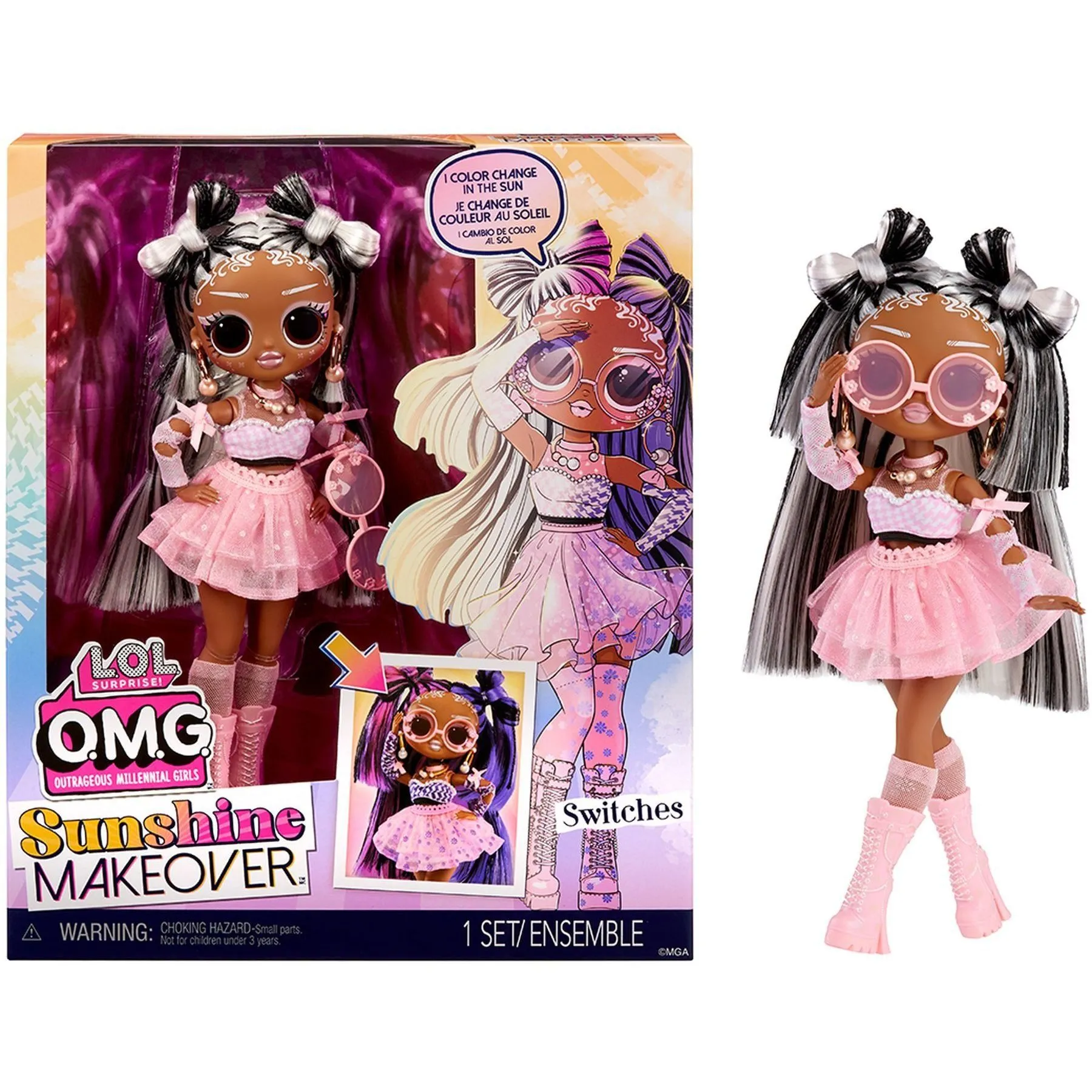 Лялька L.O.L. SURPRISE! серії &quot;O.M.G. Sunshine Makeover&quot; - СВІТЧЕЗ
