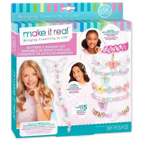Make it Real: Набір для створення  прикрас  [Метеликиk