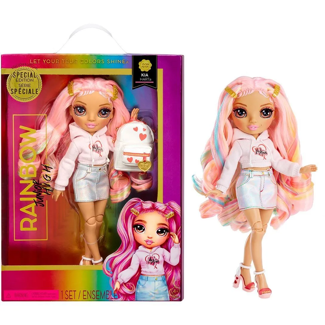 Лялька RAINBOW HIGH серії &quot;Junior High&quot; - КІА ХАРТ (з аксесуарами)