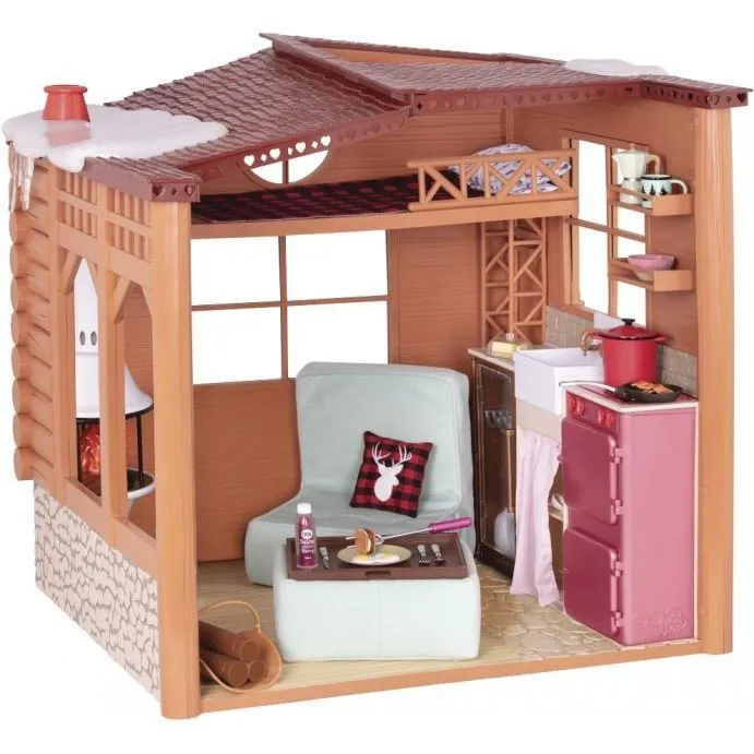 Ігровий набір &quot;Будинок з аксесуарами - Cozy Cabin&quot; Our Generation