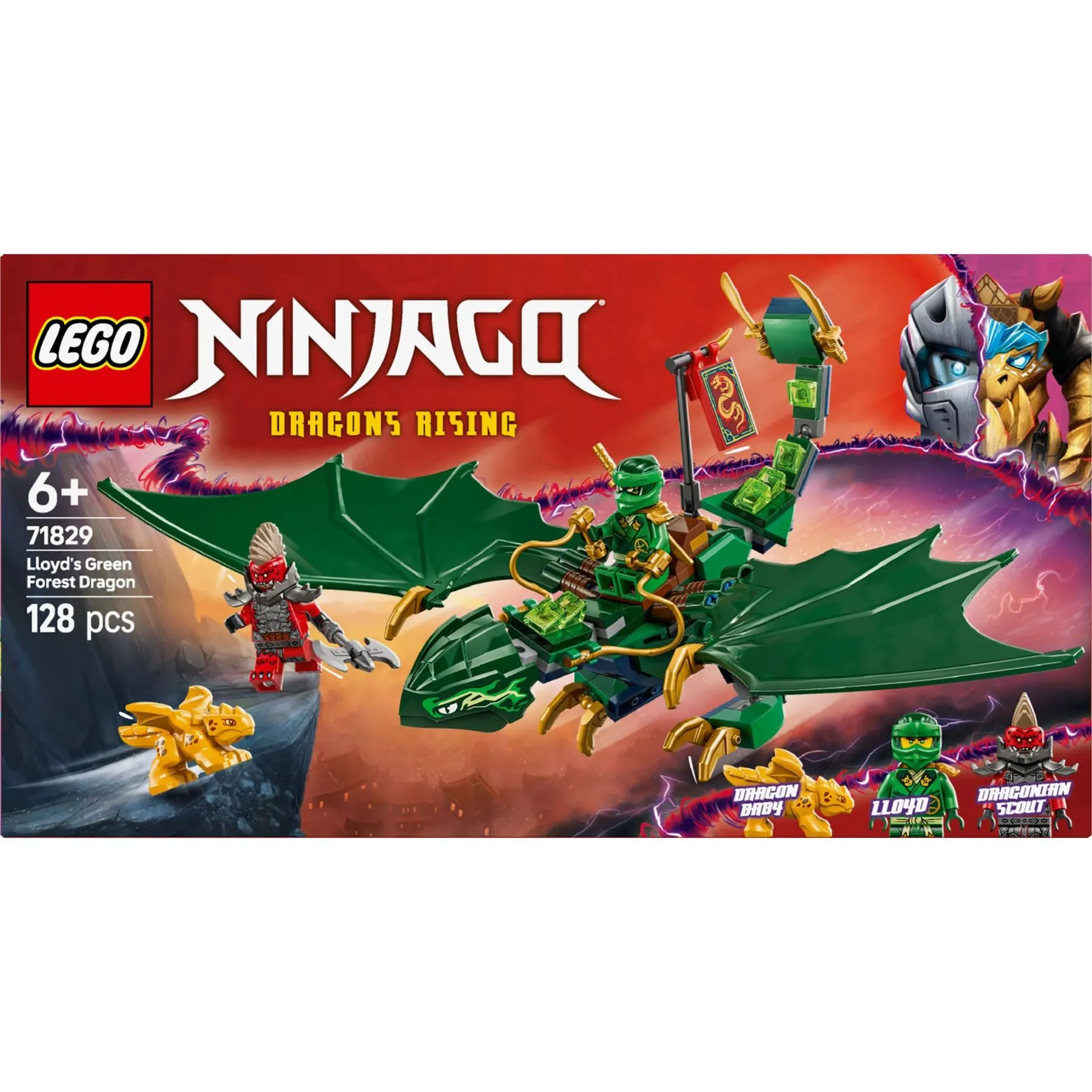 Конструктор Зелений лісовий дракон Ллойда LEGO NINJAGO