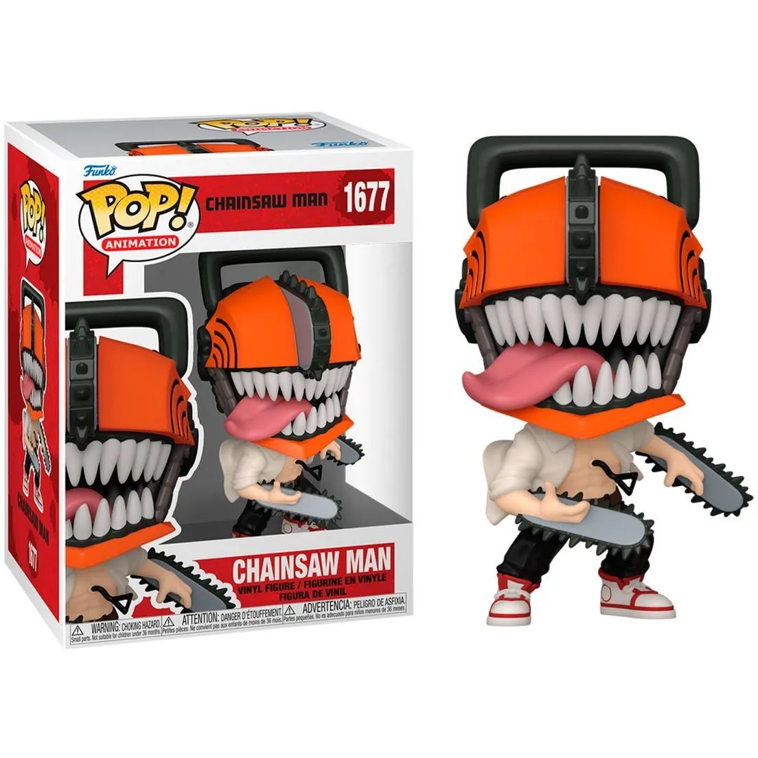 Ігрова фігурка FUNKO POP! серії "Людина-бензопила" - ЛЮДИНА-БЕНЗОПИЛА w/CH(BD)