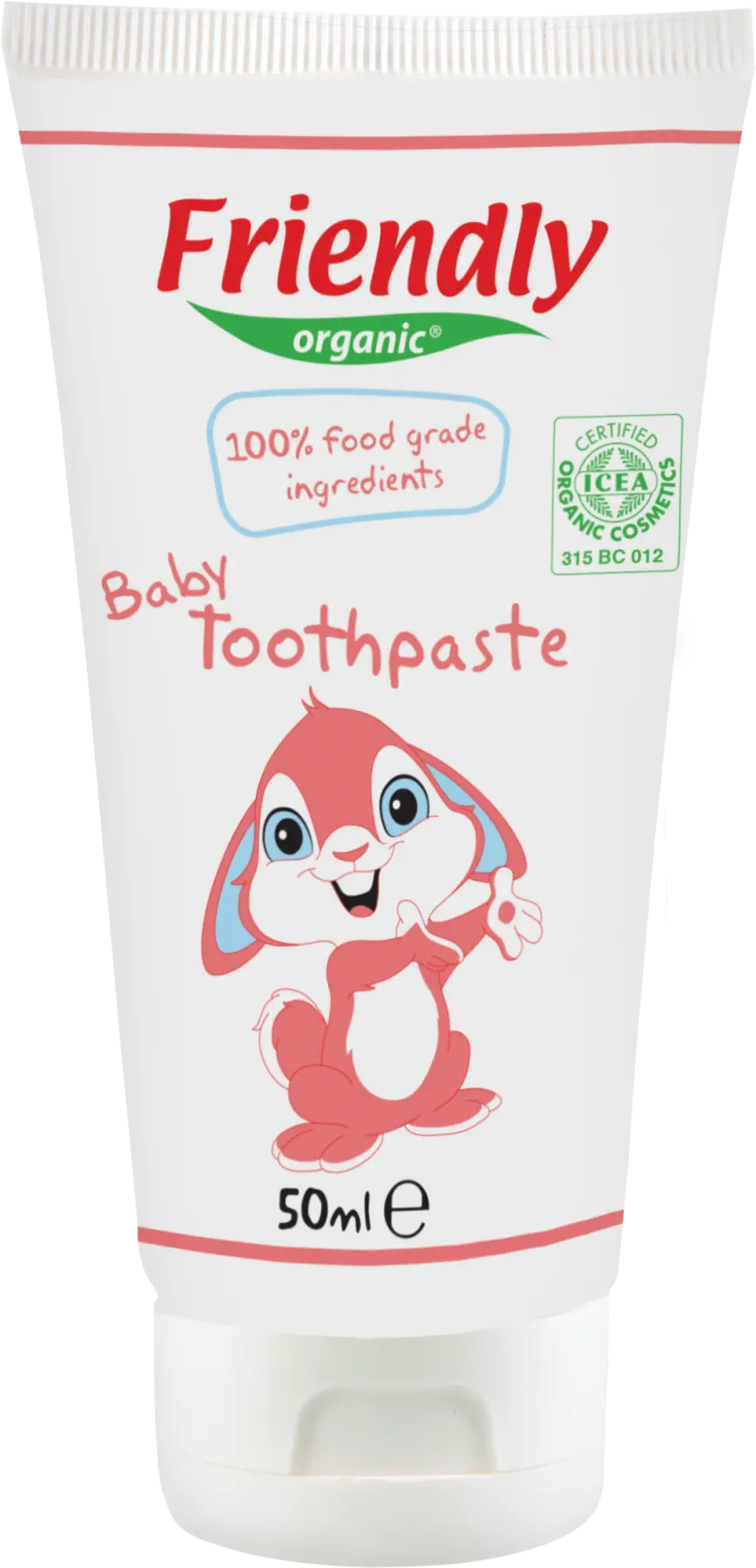 Дитяча зубна паста "Friendly Organic" 50 мл