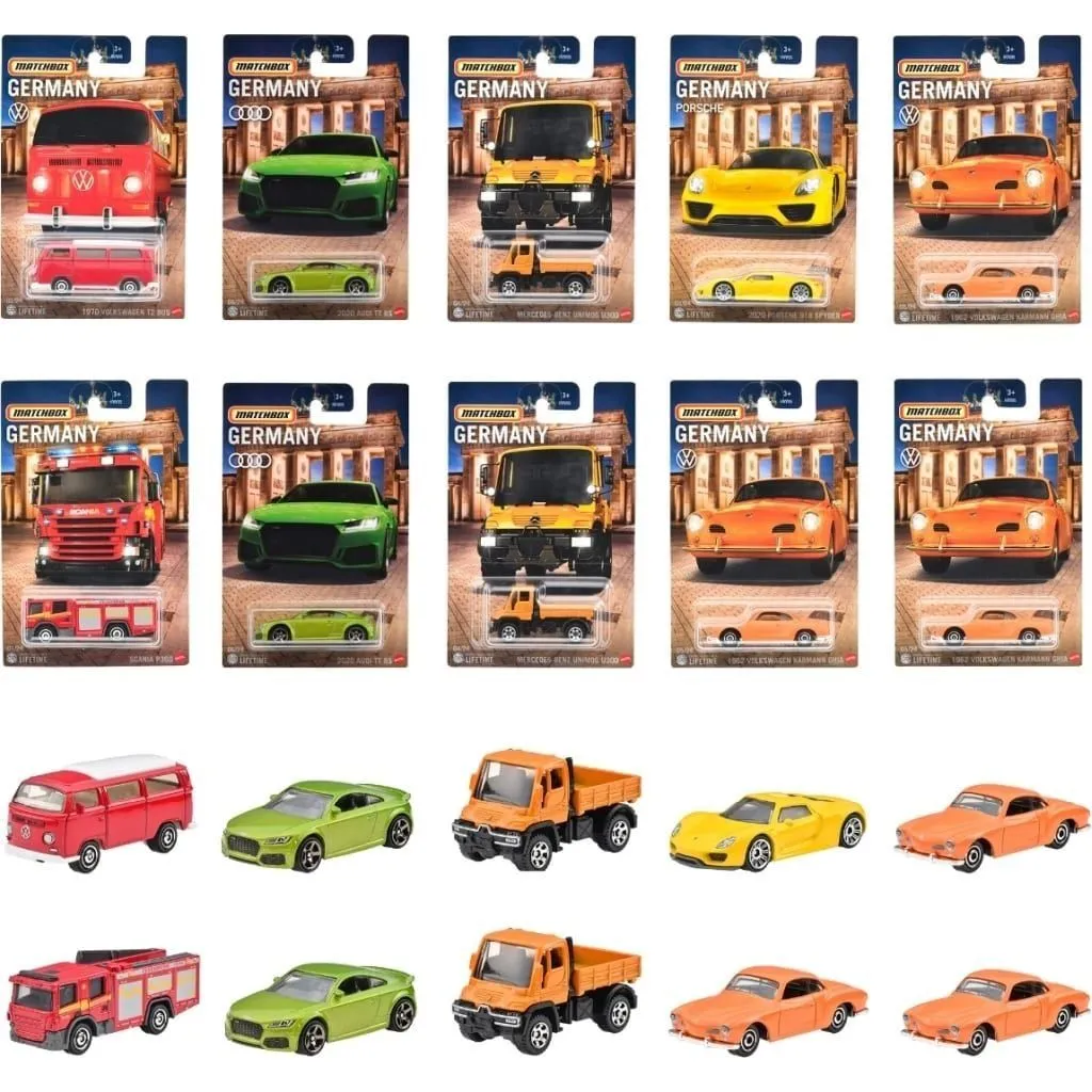 Машинка "Шляхами Європи" Matchbox (в ас.)