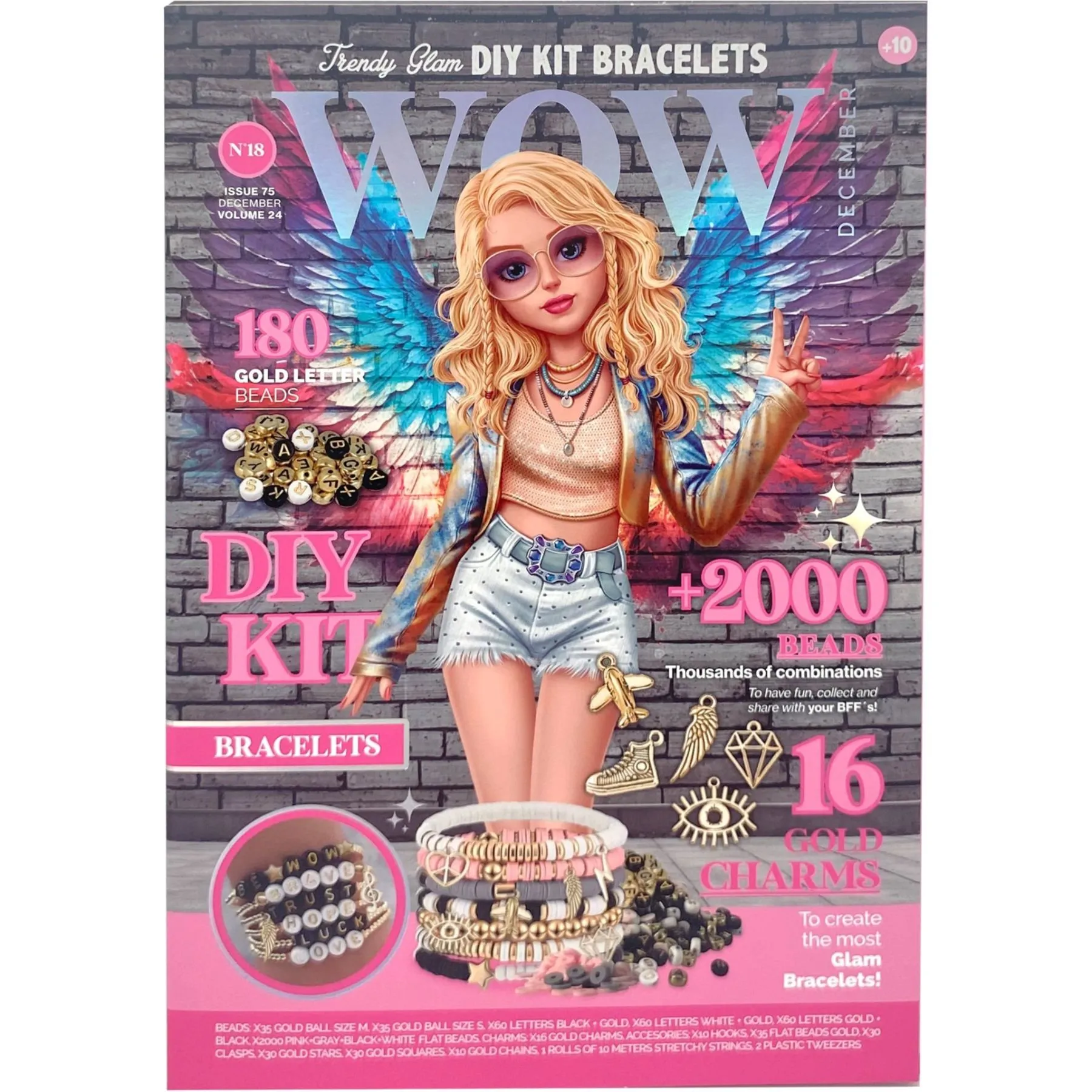 DIY НАБІР ДЛЯ СТВОРЕННЯ БРАСЛЕТІВ WOW GENERATION