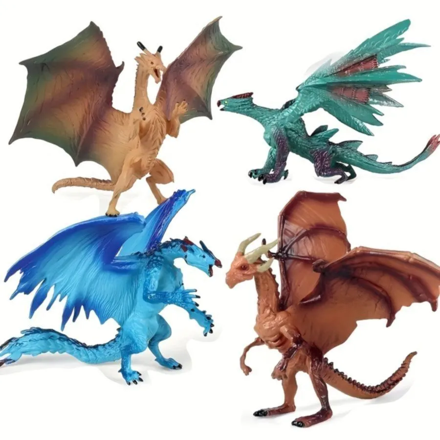 Іграшка Магічний дракон середній, твердий