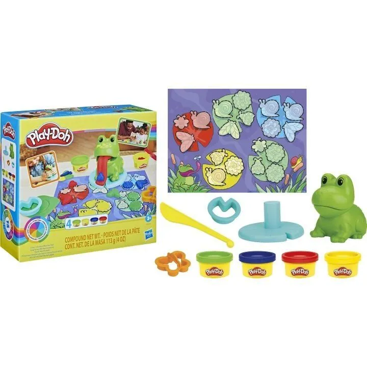 Набір для творчості з пластиліном &quot;Жабка та кольори&quot;