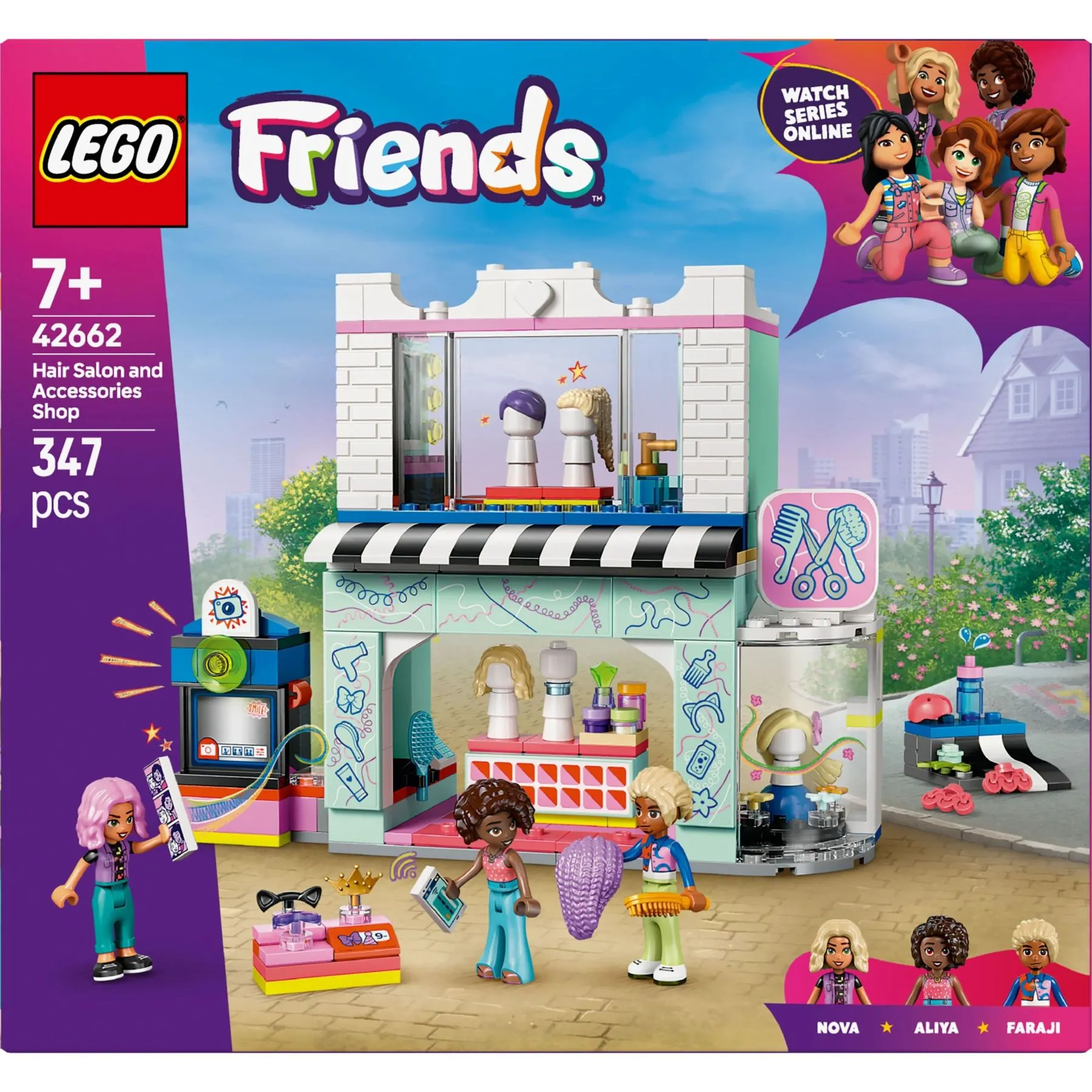 Конструктор Перукарня та магазин аксесуарів LEGO Friends
