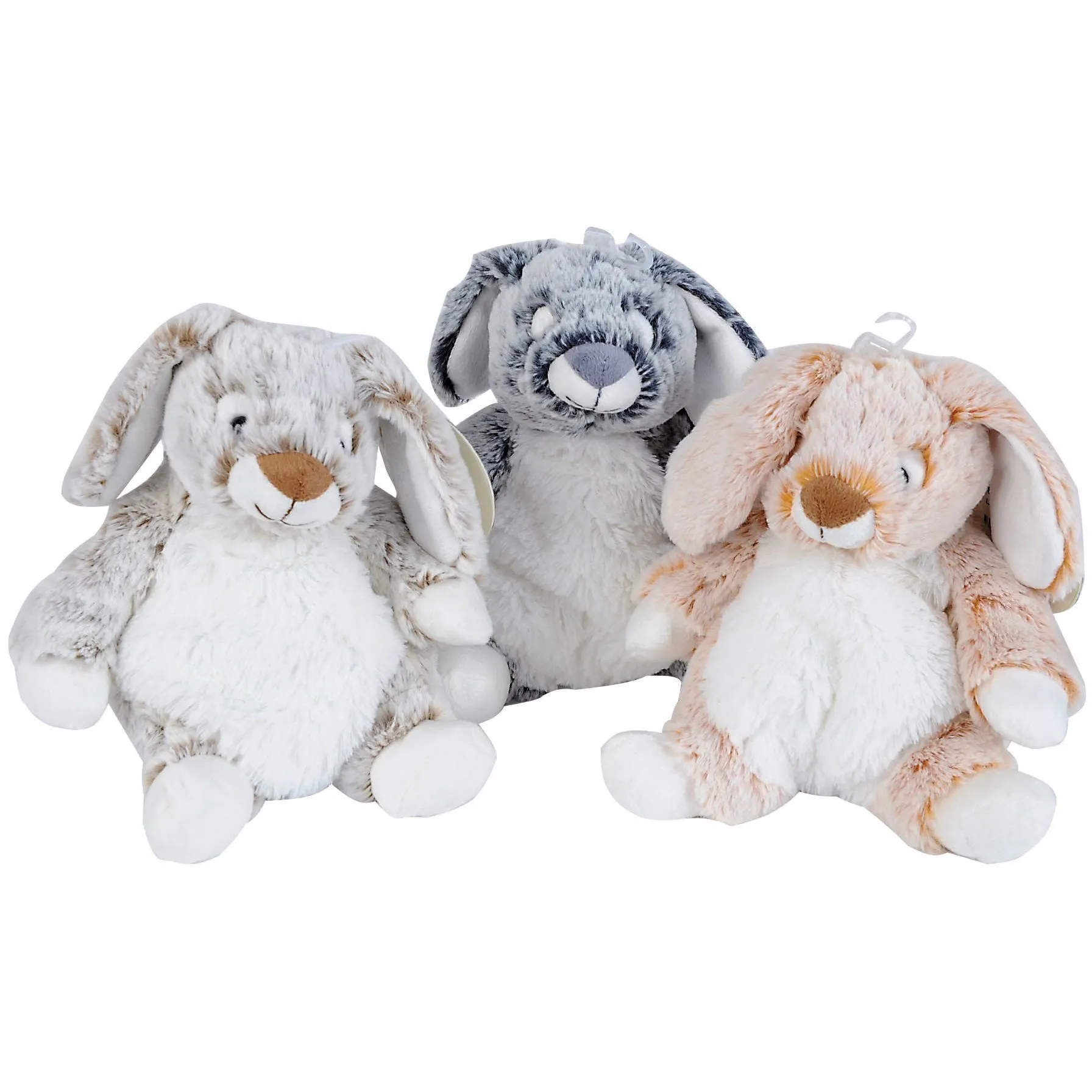 Плюшева іграшка Nicotoy &quot;Кролик&quot; 20 см, 3 види, 0міс.+