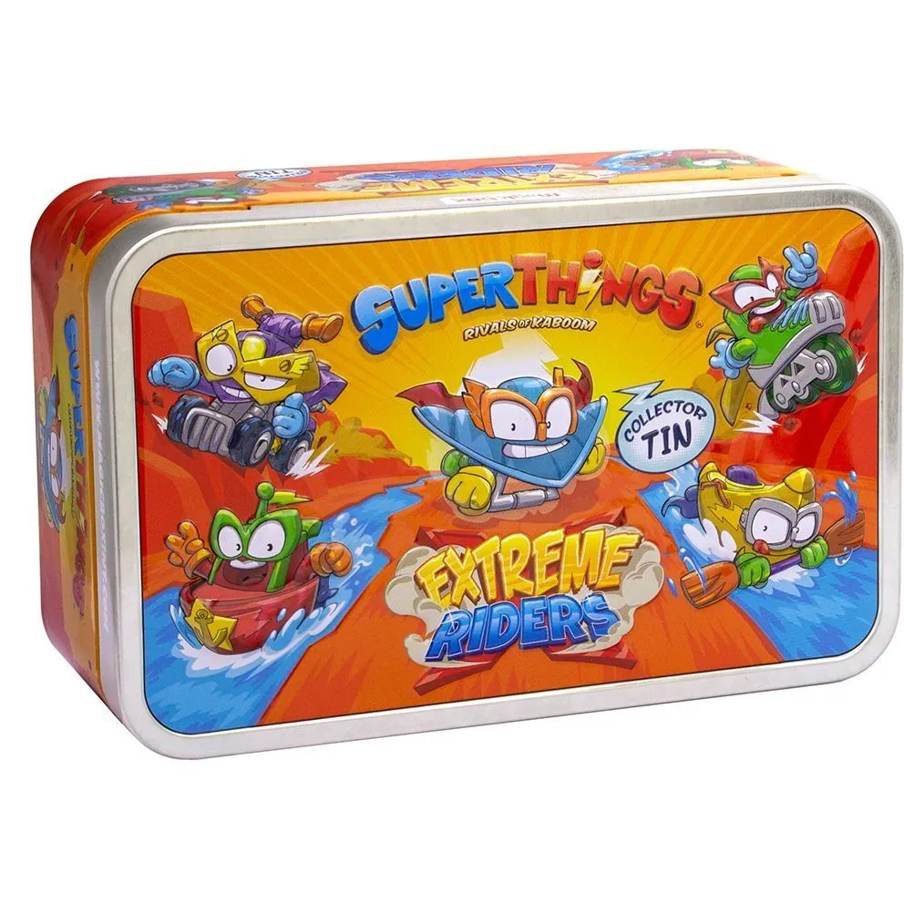 Ігровий набір SUPERTHINGS серії [Rivals of Kaboomk  ЕКСТРЕМАЛЬНІ ГОНЩИКИ (5 екскл. фігурок)