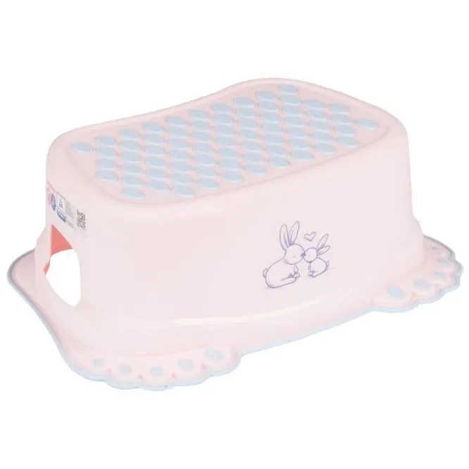 Підставка для ніг &quot;Зайчики&quot; з протиковзною гумою (Світло -рожевий)/ &quot;TEGA&quot;