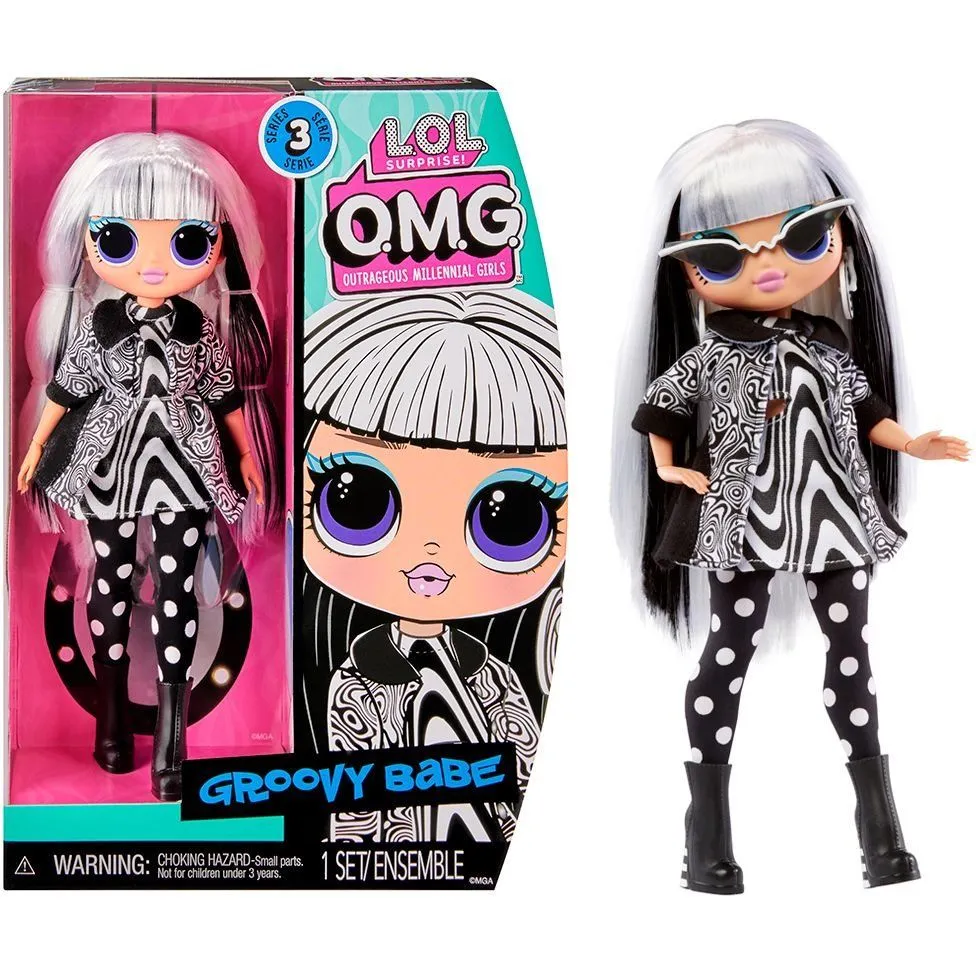 Лялька L.O.L. SURPRISE! серії &quot;O.M.G. HoS&quot; S3  ЗАВОДНА КРИХІТКА (з аксес.)