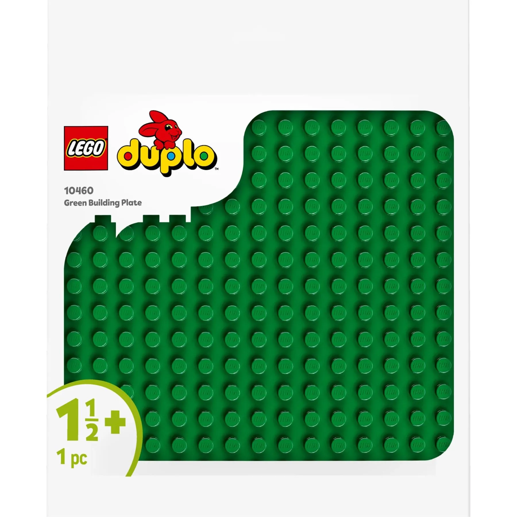 Конструктор Зелена будівельна пластина LEGO DUPLO