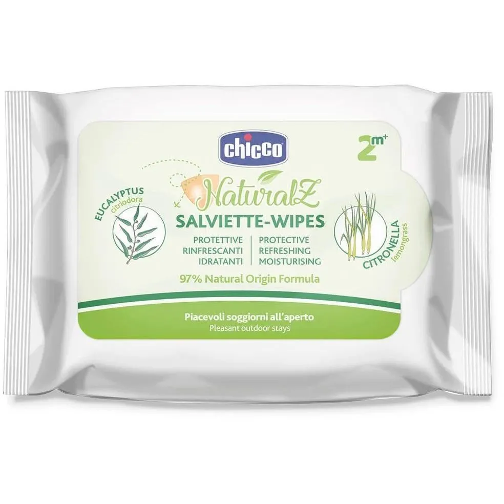 Серветки захисні та освіжуючі серії &quot;Naturalz&quot;, 20 шт