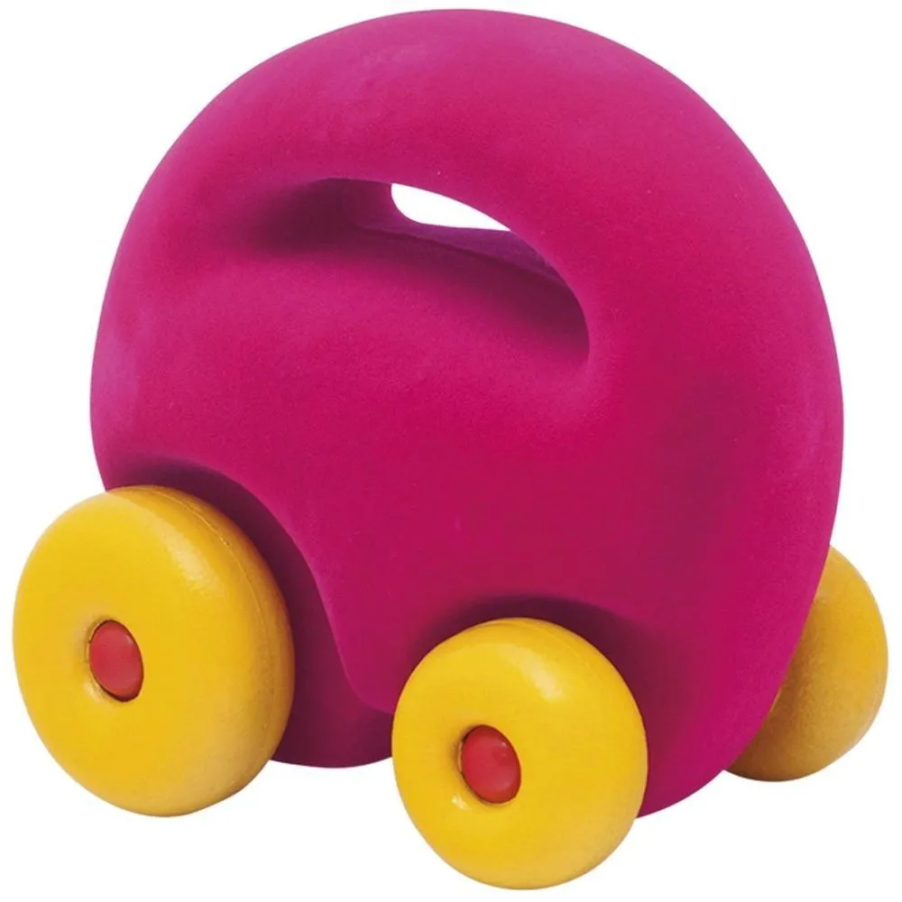 Іграшка з каучукової піни &quot;Машина талісман&quot;, рожева