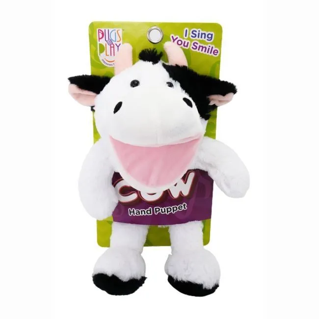 Pugs at Play Лялька-рукавичка зі звуками &quot;Корівка&quot;