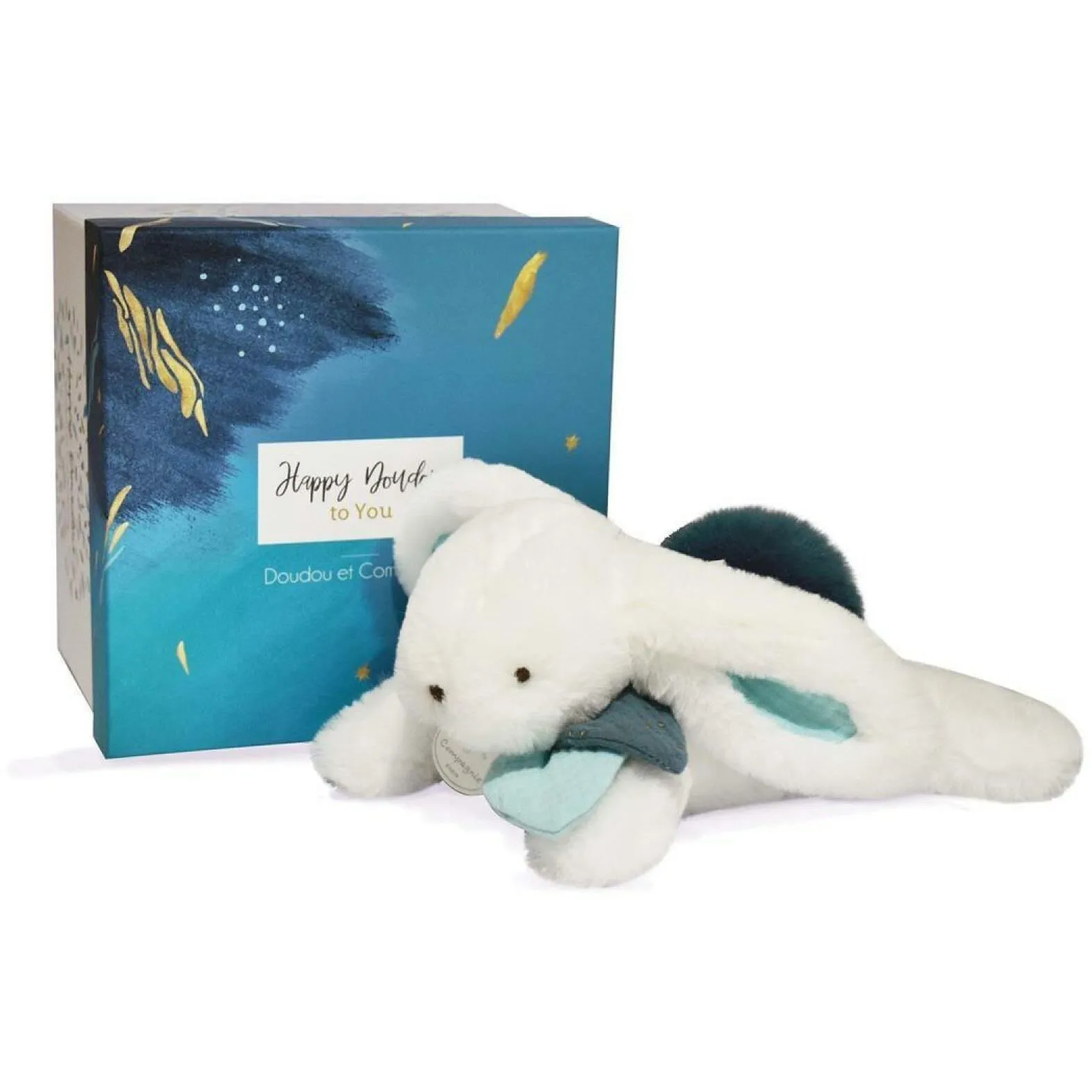 М&#039;яка іграшка Зайчик Щасливий ПОП, 25см у коробці, арт. DC3737