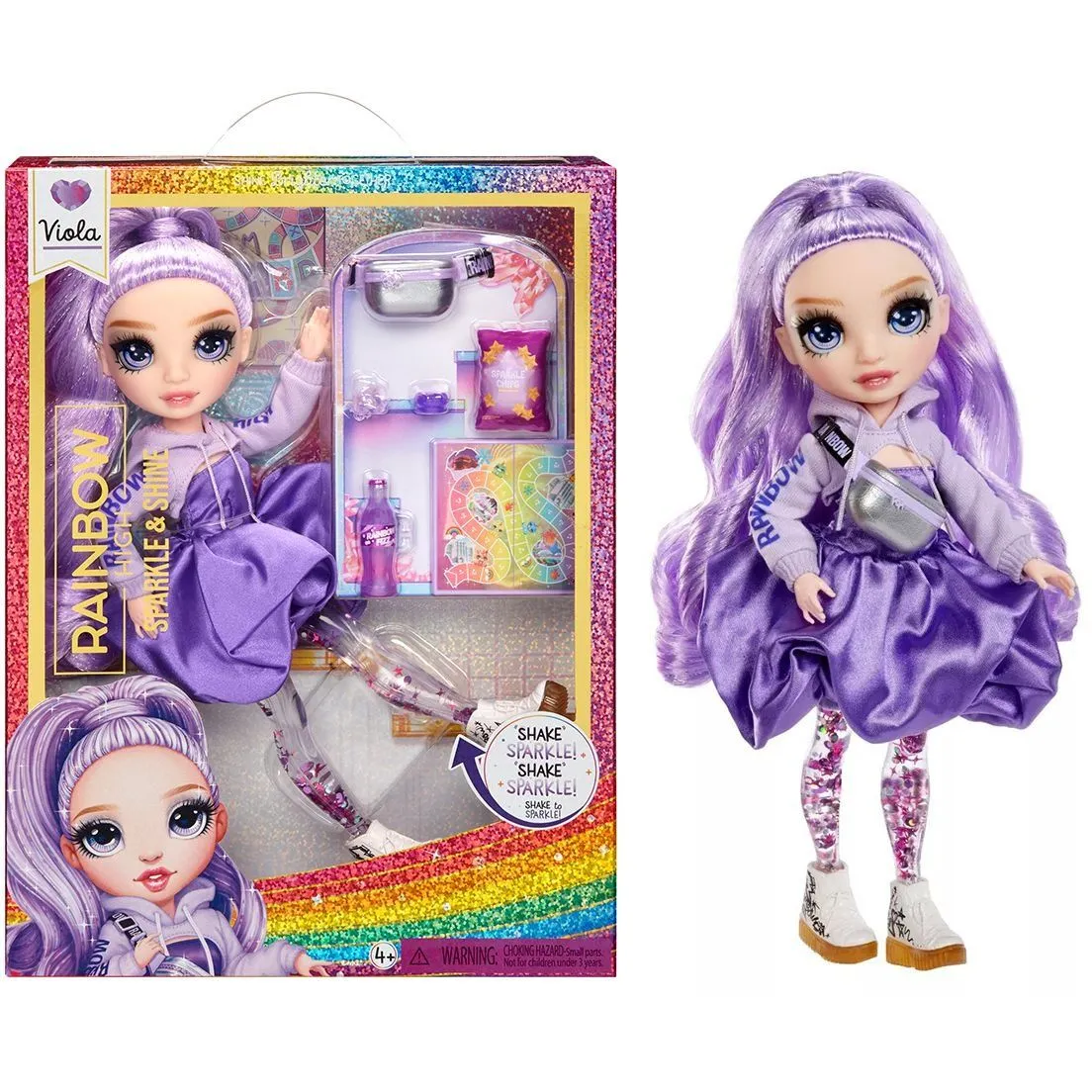 Лялька RAINBOW HIGH серії &quot;Sparkle &amp; Shine&quot; - ВІОЛА (з аксесуарами)