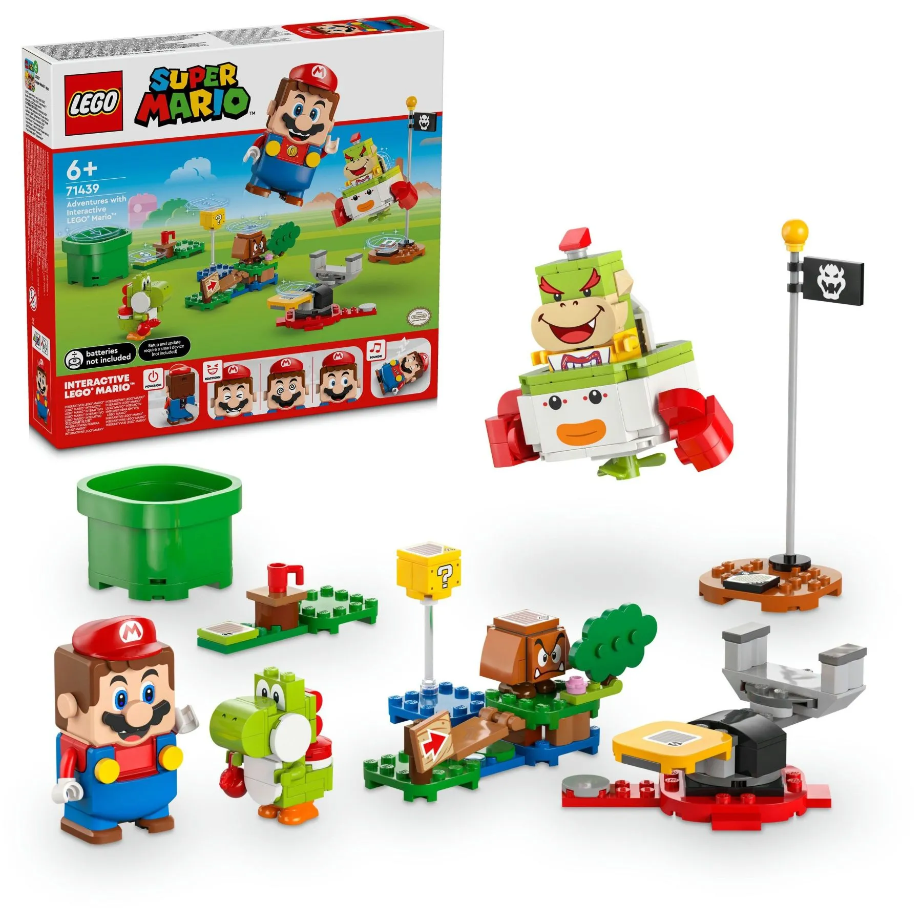 Конструктор Пригоди з інтерактивним LEGO^ Маріо LEGO Super Mario