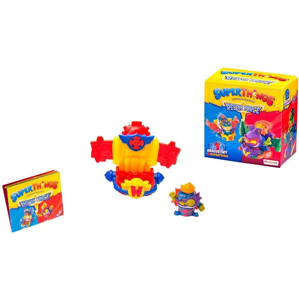 Ігровий набір SUPERTHINGS серії &quot;Rescue Force&quot; - УЛЬТРАДЖЕТ (транспорт, фигурка)