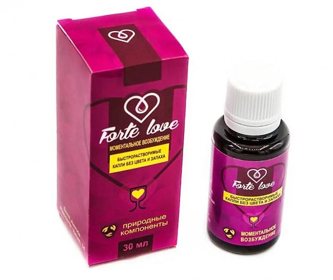 Збуджуючі жіночі краплі Forte Love, 30 мл