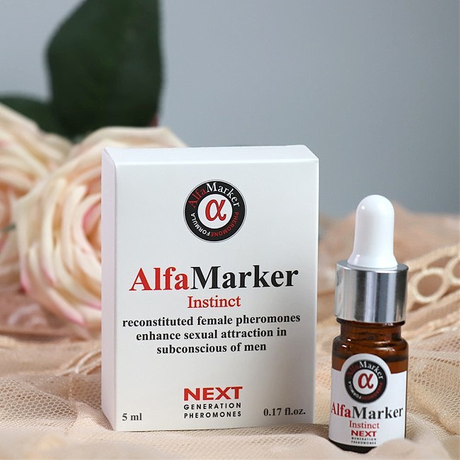 Душиста есенція з феромонами AlfaMarker Instinct for Women, 5 мл