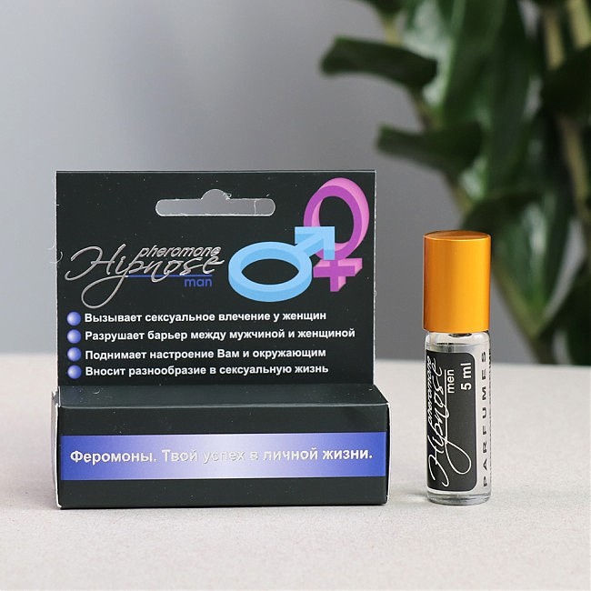 Парфуми з феромонами Hypnose Pheromone Men, 5 мл (1 Blue Label)