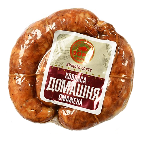 Ковбаса домашня Зоря смажена в.с н.о порц