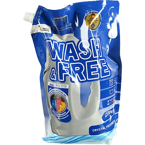 Універсальний гель для прання Wash&Free 2кг