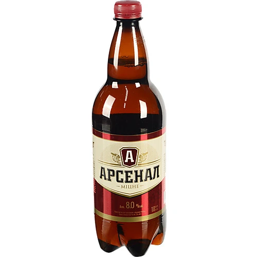 Пиво Арсенал Міцне 1л (8%)