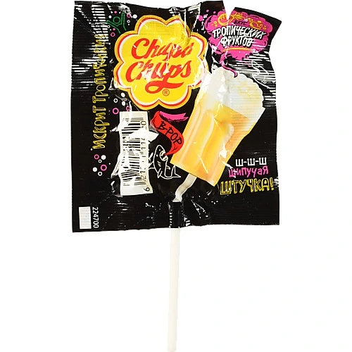 Карамель зi смаком тропiчних фруктiв Chupa Chups м/у 15г