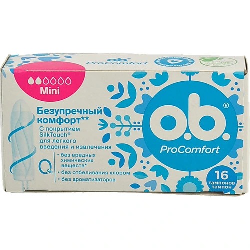 Тампони О.b. comfort міні 16шт