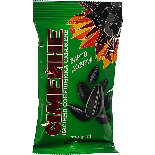 Насіння соняшника смажене Сімейне м/у 120г