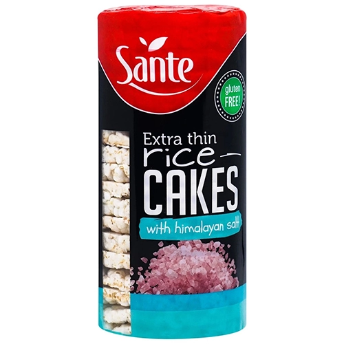 Хлібці рисові Sante з гімалайською сіллю, 110 г
