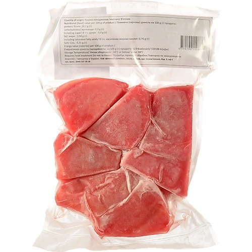 Філе тунця Yellowfin стейки зам.