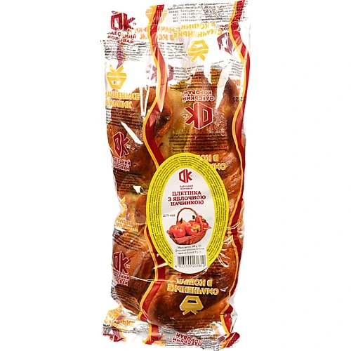 Плетінка Одеський хлібозавод 4  з яблучною начинкою, 300 г