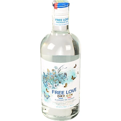 Джин Free love 0.7л 37.5%