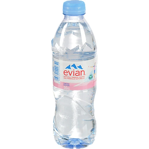 Вода мінеральна негазована Evian п/пл 0.5л