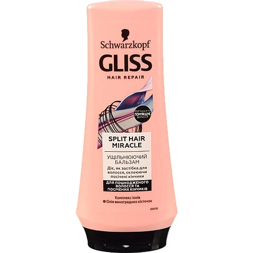 Бальзам для волосся Split Ends Miracle Gliss 200мл